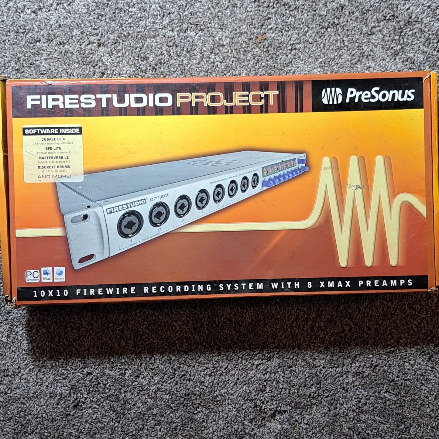 PreSonus FireStudio Project – 10×10 FireWire Audio Interface (Fully Tested & Working)