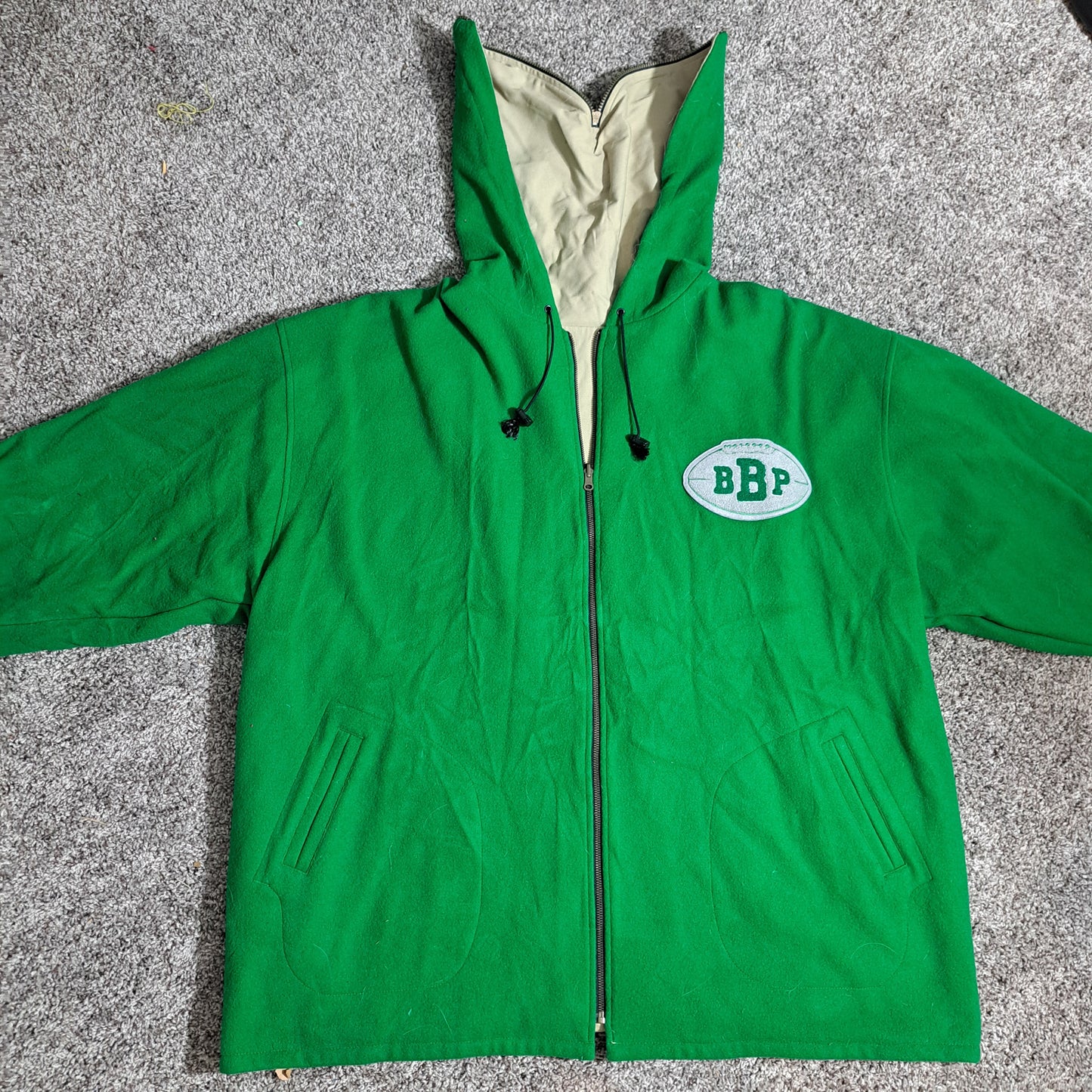 π₯ BROOKLYN BAY PARKWAYS VINTAGE-STYLE HOODIE β XL++ HEAVYWEIGHT WOOL BLEND β DIEHARD NYC HISTORY π₯