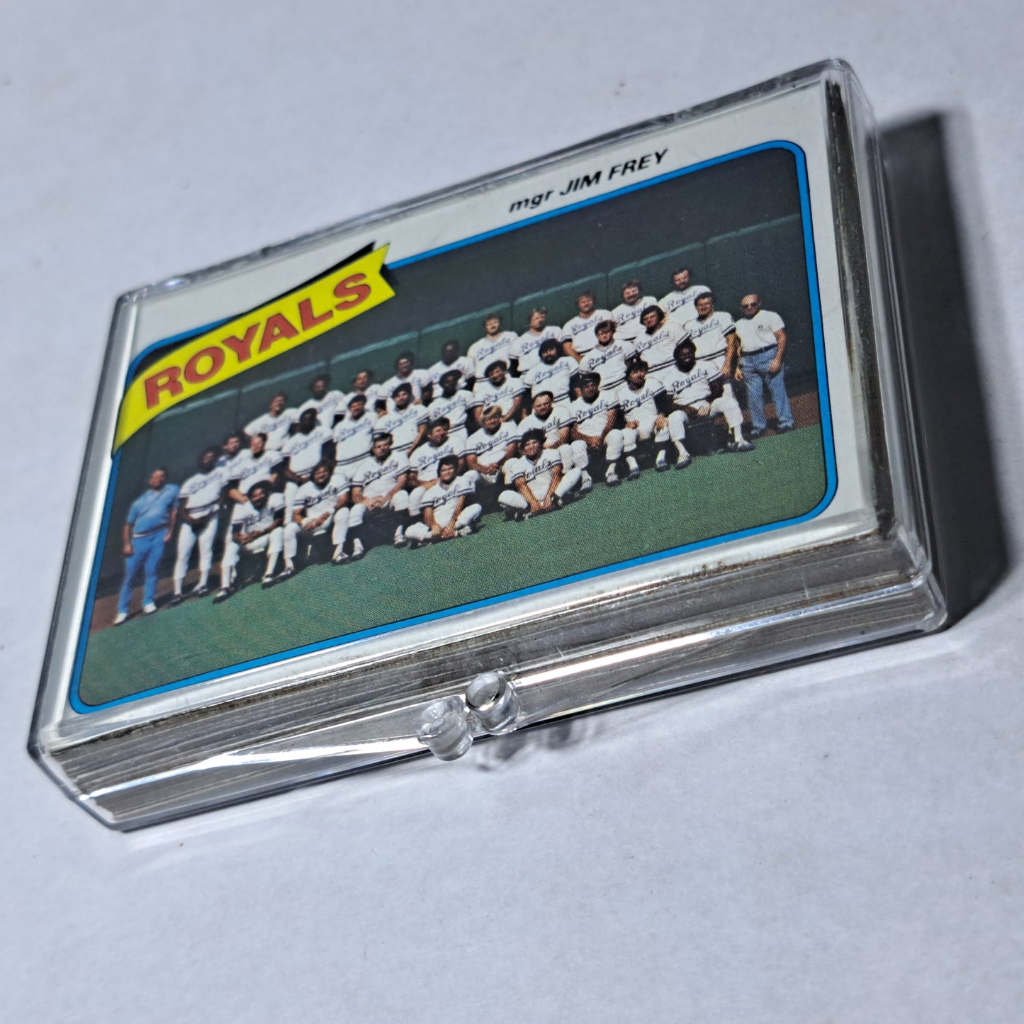 ⚾ Lot of 5 Complete 1980 Topps Kansas City Royals Team Sets 🧢