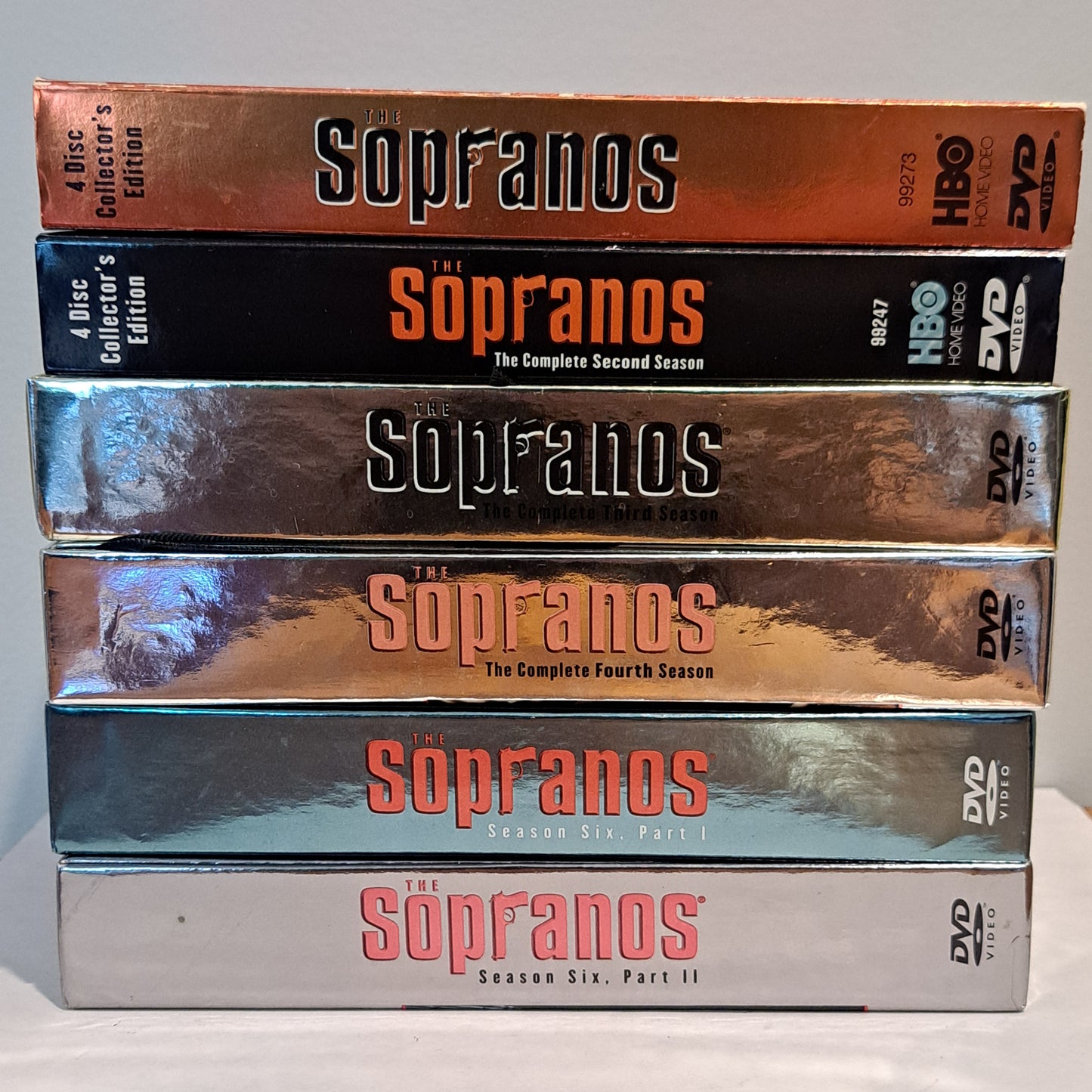 The Sopranos DVD set 📀 Seasons 1-4 & 6 Parts I & II – Collector’s Editions