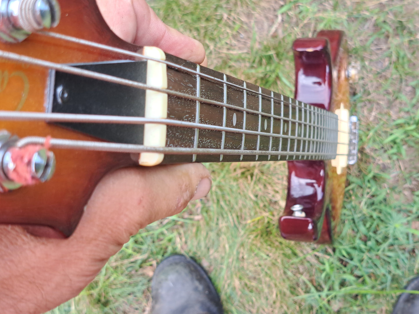 πΈπ₯ ARIA PRO II CSB-380 CARDINAL SERIES BASS β VINTAGE JAPAN NECK-THRU FUNK BEAST π₯πΈ