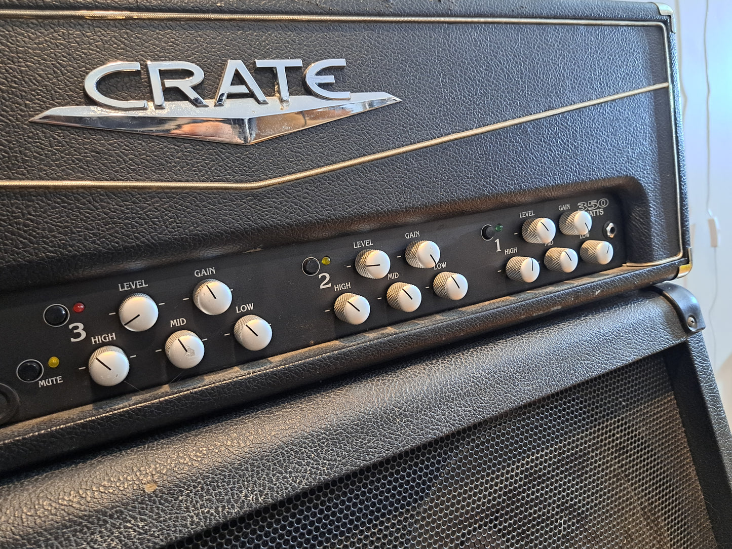 CRATE VTX350H STACK WIT GX412S CAB – STRAIGHT SAVAGE, LOUD AF, & BUILT TO WRECK YO NEIGHBORHOOD
