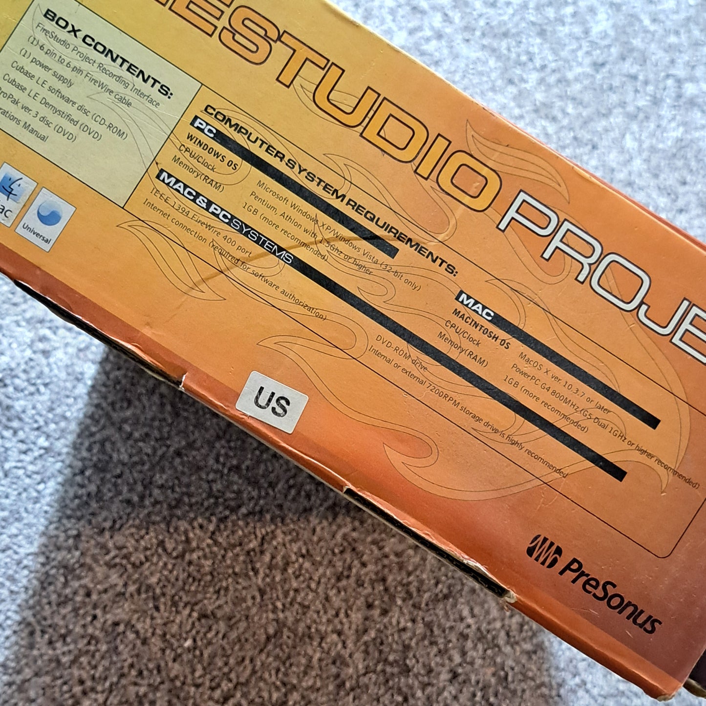 PreSonus FireStudio Project – 10×10 FireWire Audio Interface (Fully Tested & Working)