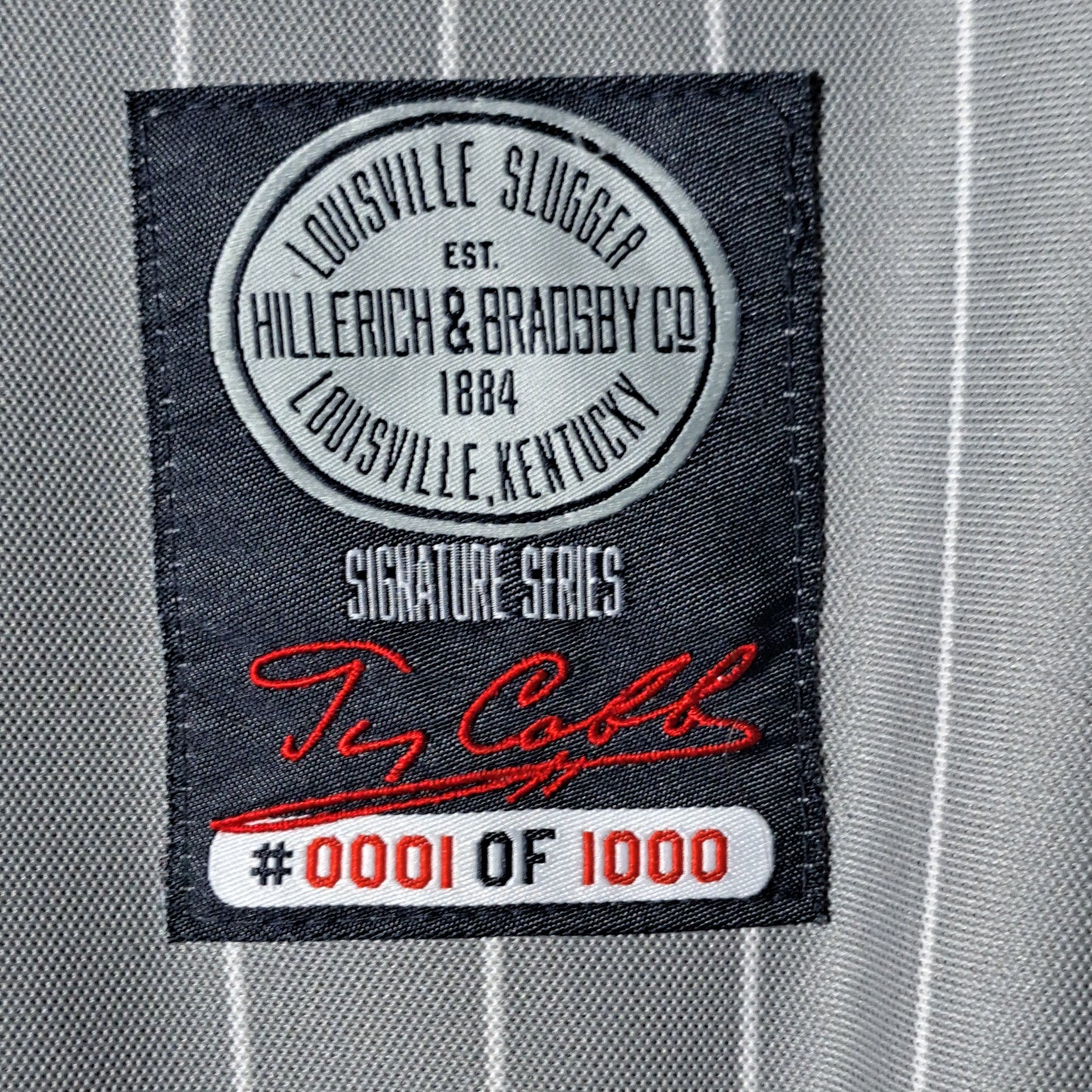 💎🔥 TY COBB SIGNATURE SERIES JERSEY – #0001 OF 1000 – 3XL