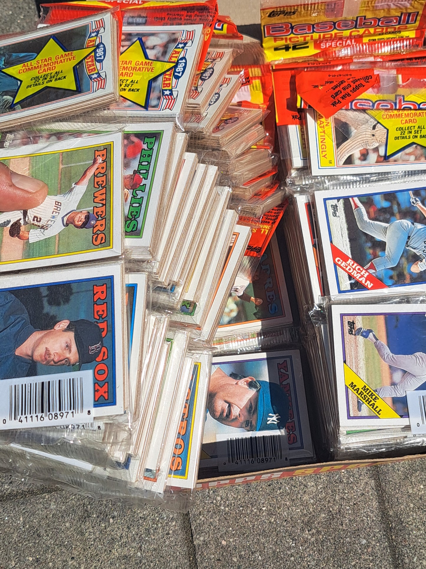📦 1988 Topps Baseball Rack Packs – Factory Sealed Box ⚾🔥