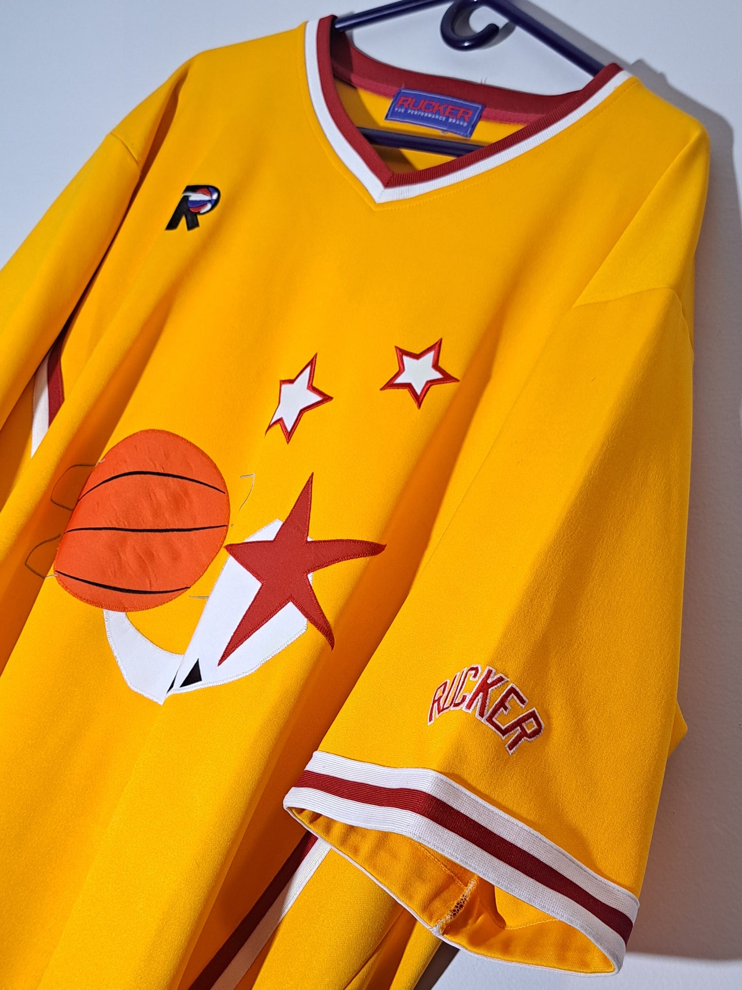 🔥💯 VINTAGE RUCKER STREETBALL JERSEY – HARLEM HEAT, NEVER WORN, NEVER WASHED 💯🔥