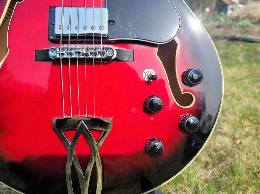 🎸 IBANEZ AF75 HOLLOW BODY ELECTRIC GUITAR – CLEAN, RICH JAZZ TONE! 🎸