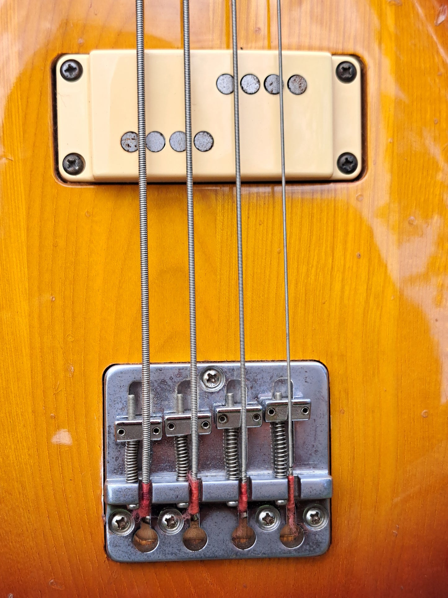 🎸💥 ARIA PRO II CSB-380 CARDINAL SERIES BASS – VINTAGE JAPAN NECK-THRU FUNK BEAST 💥🎸