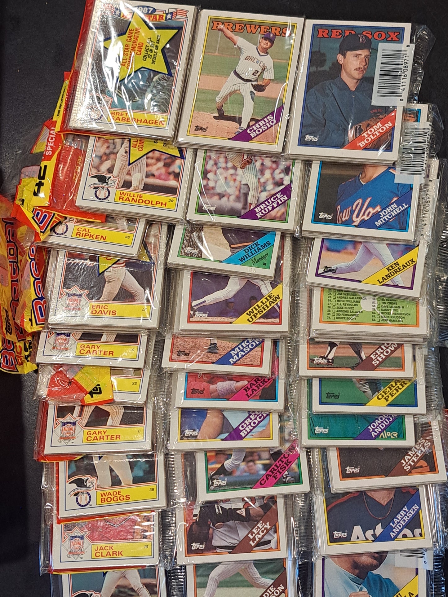 📦 1988 Topps Baseball Rack Packs – Factory Sealed Box ⚾🔥