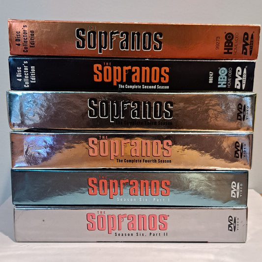 The Sopranos DVD set 📀 Seasons 1-4 & 6 Parts I & II – Collector’s Editions