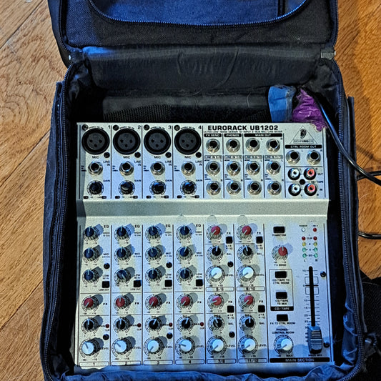 Eurorack UB-1202 Mixer with Case