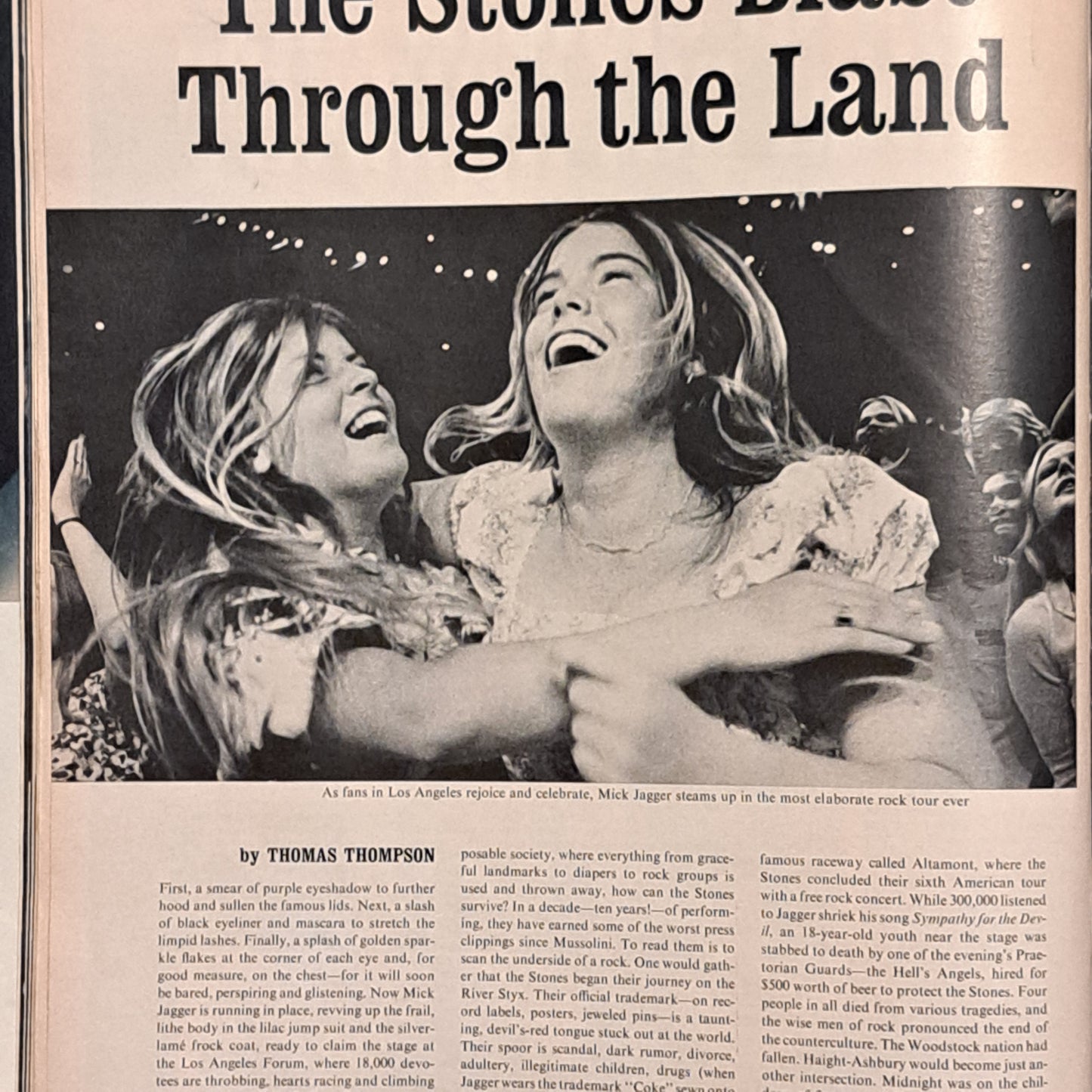 📖 Vintage LIFE Magazine – July 14, 1972 – Rolling Stones Cover 🎤