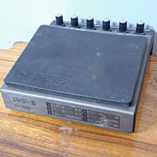 🔥 VINTAGE BOSS DRP-II "DR. PAD" ELECTRONIC DRUM PAD – BANGIN’ BEATS OLD SCHOOL