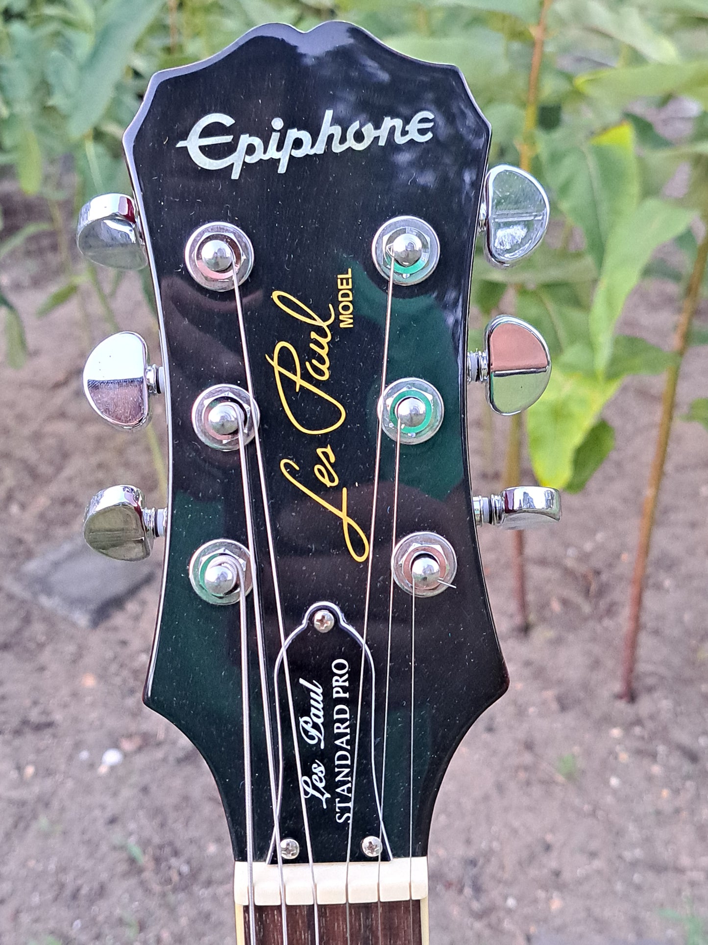 🎸✨ Epiphone Les Paul Standard PlusTop PRO – Translucent Red - Excellent